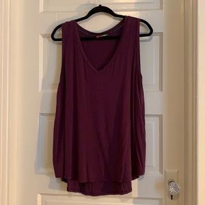 Purple Sleeveless Top